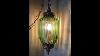 Swirl Slag Glass Lamp